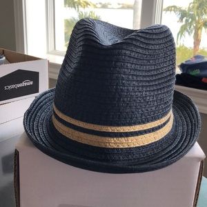 Crewcuts Straw Fedora Hat S/M